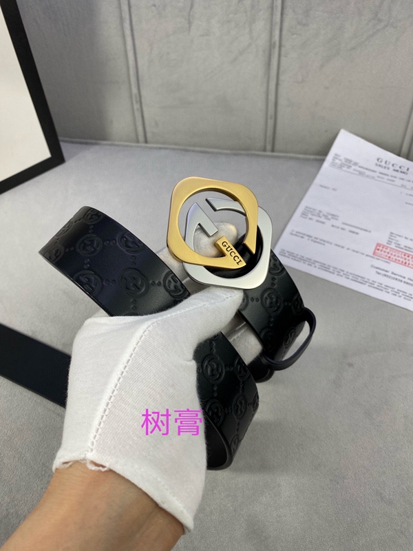 グッチベルト激安角部分ディテール